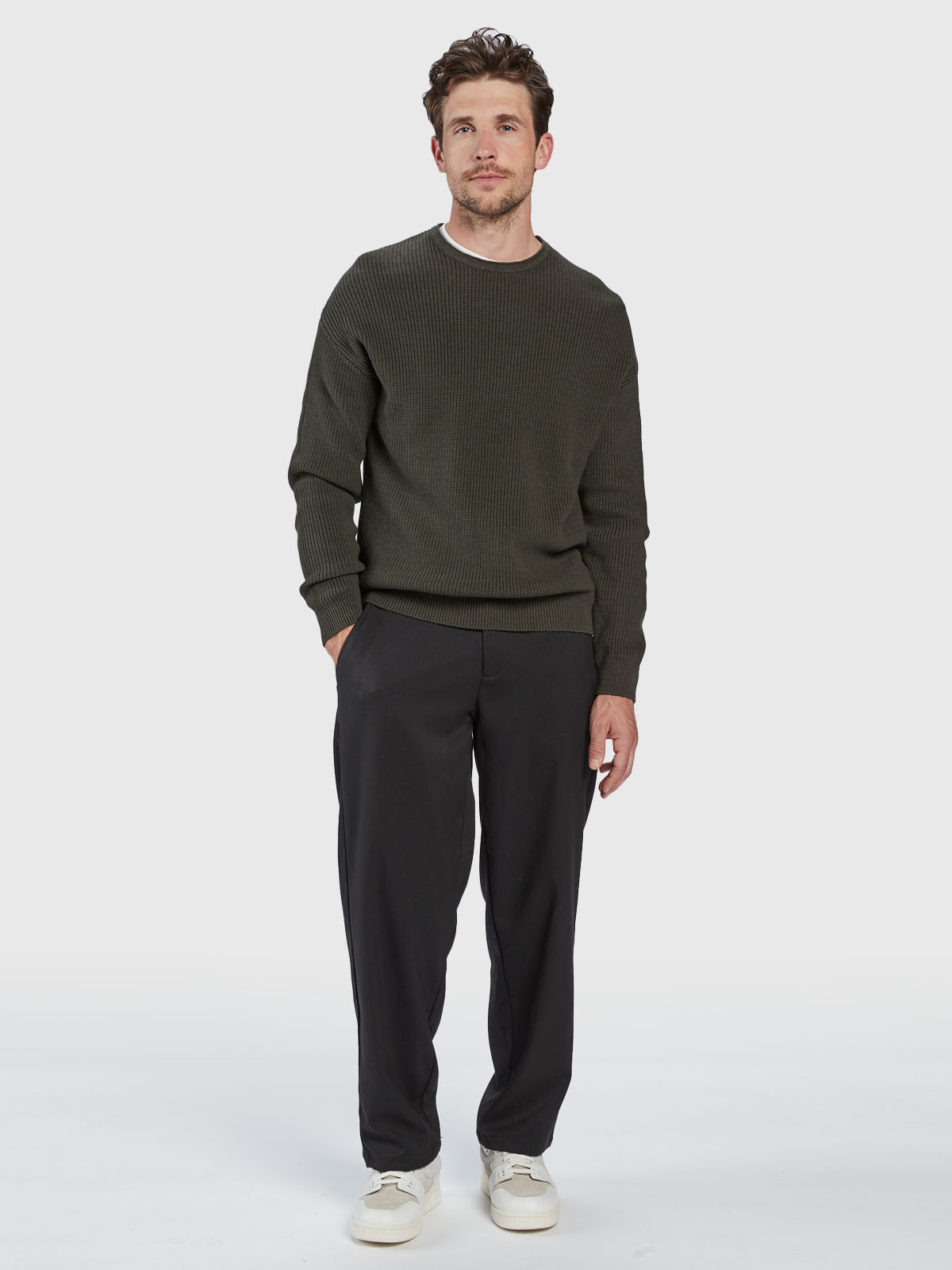 Gabba Cape Rib Knit - Rosin