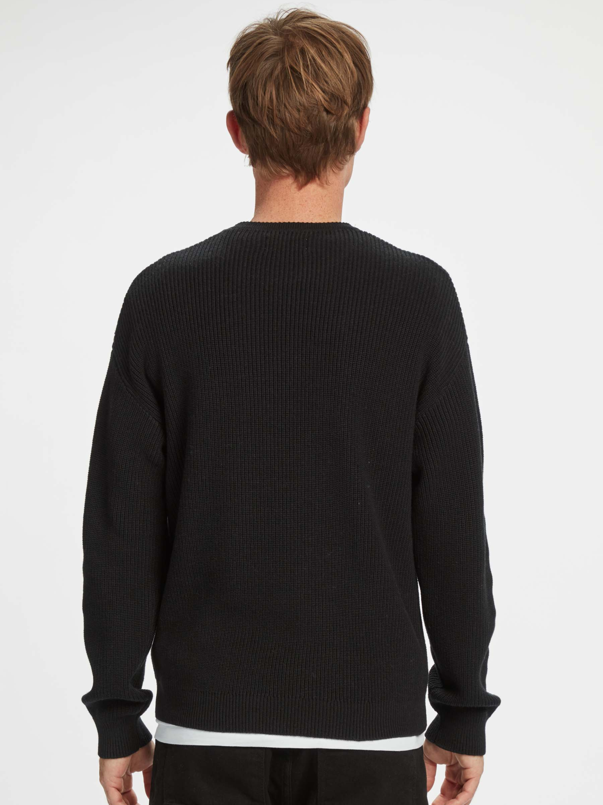 Gabba Cape Rib Knit - Black