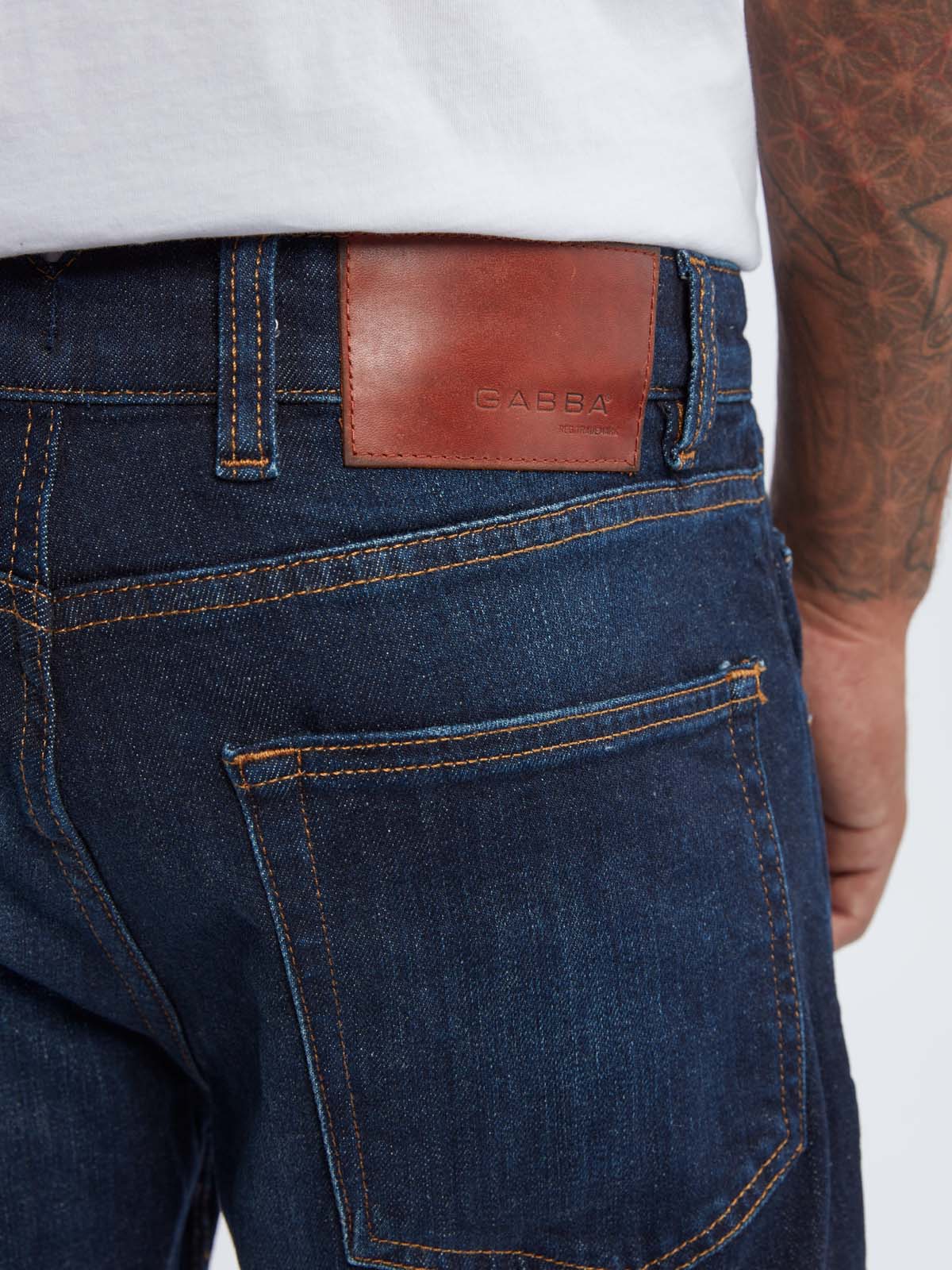 Gabba Alex K4441 Jeans - Mid Blue Denim