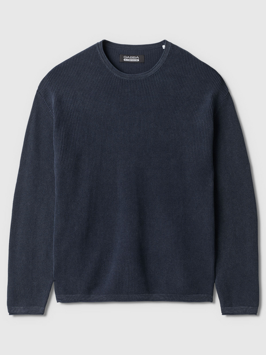 Gabba Lichen LS Knit - Night Sky