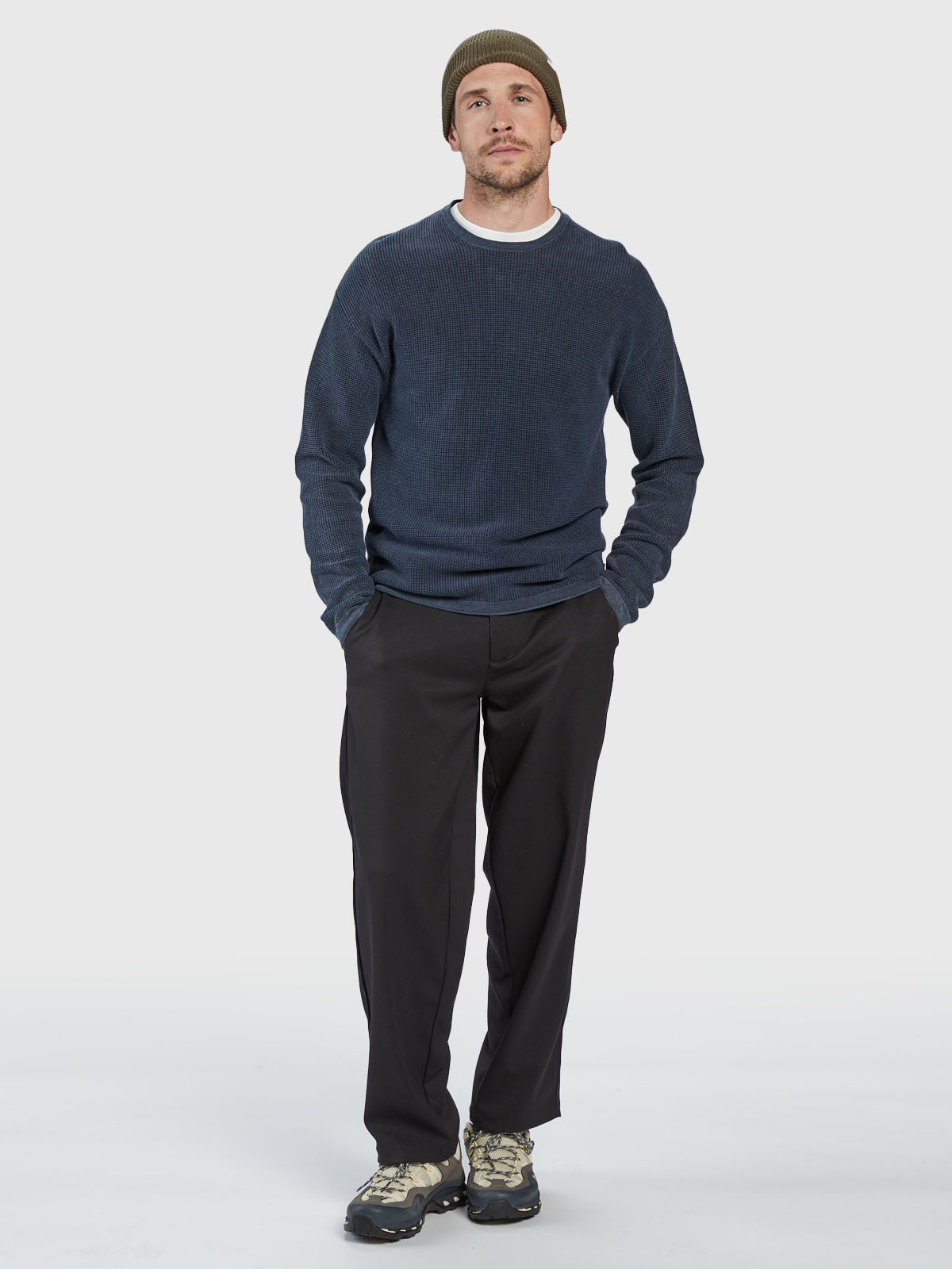 Gabba Lichen LS Knit - Night Sky