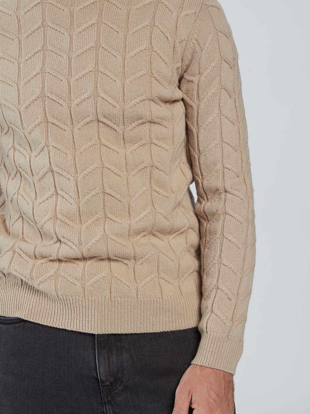 Gabba Bertram O-Neck - Light Sand