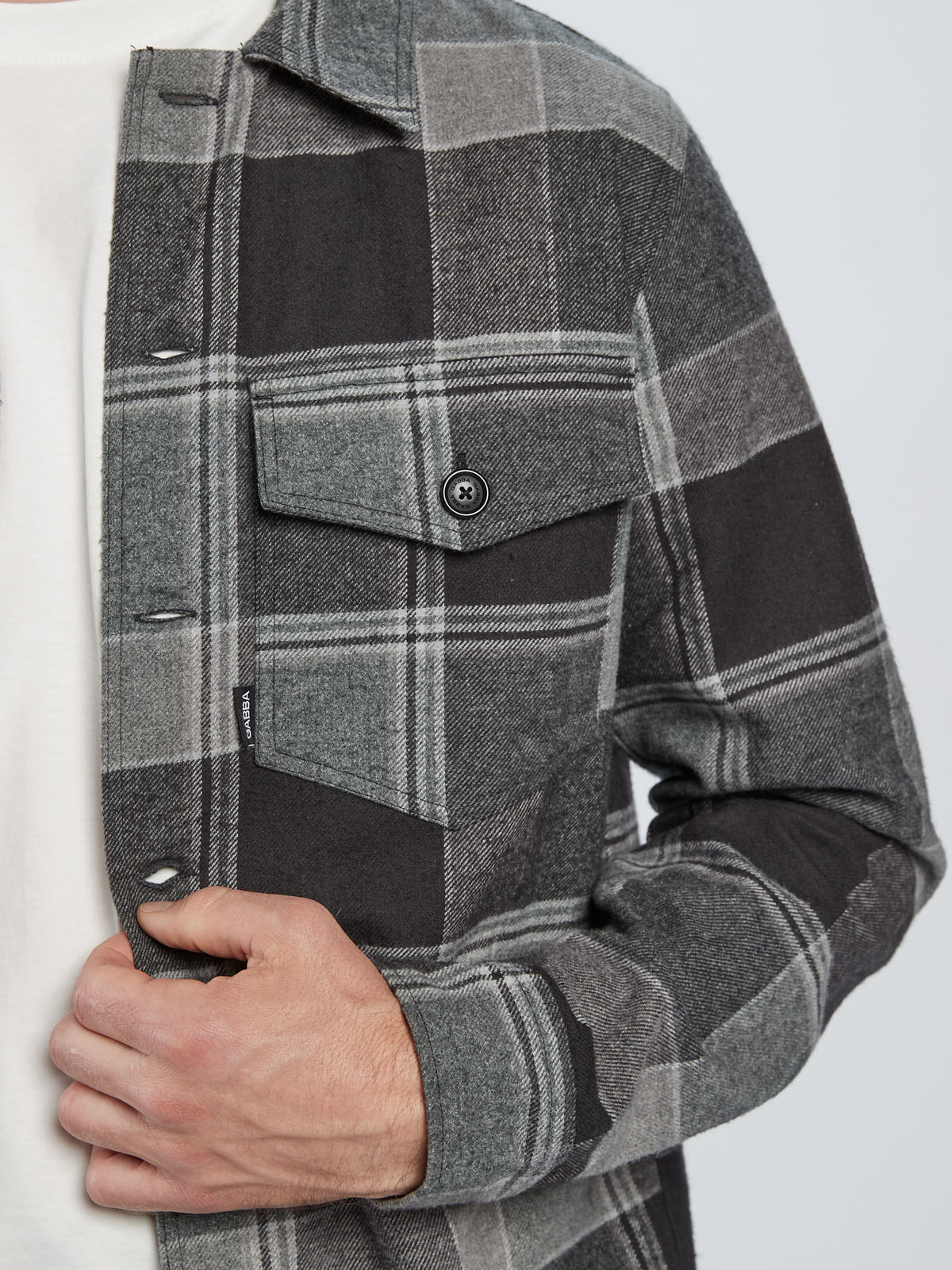 Gabba Clipper Big Ny Check - Black Check