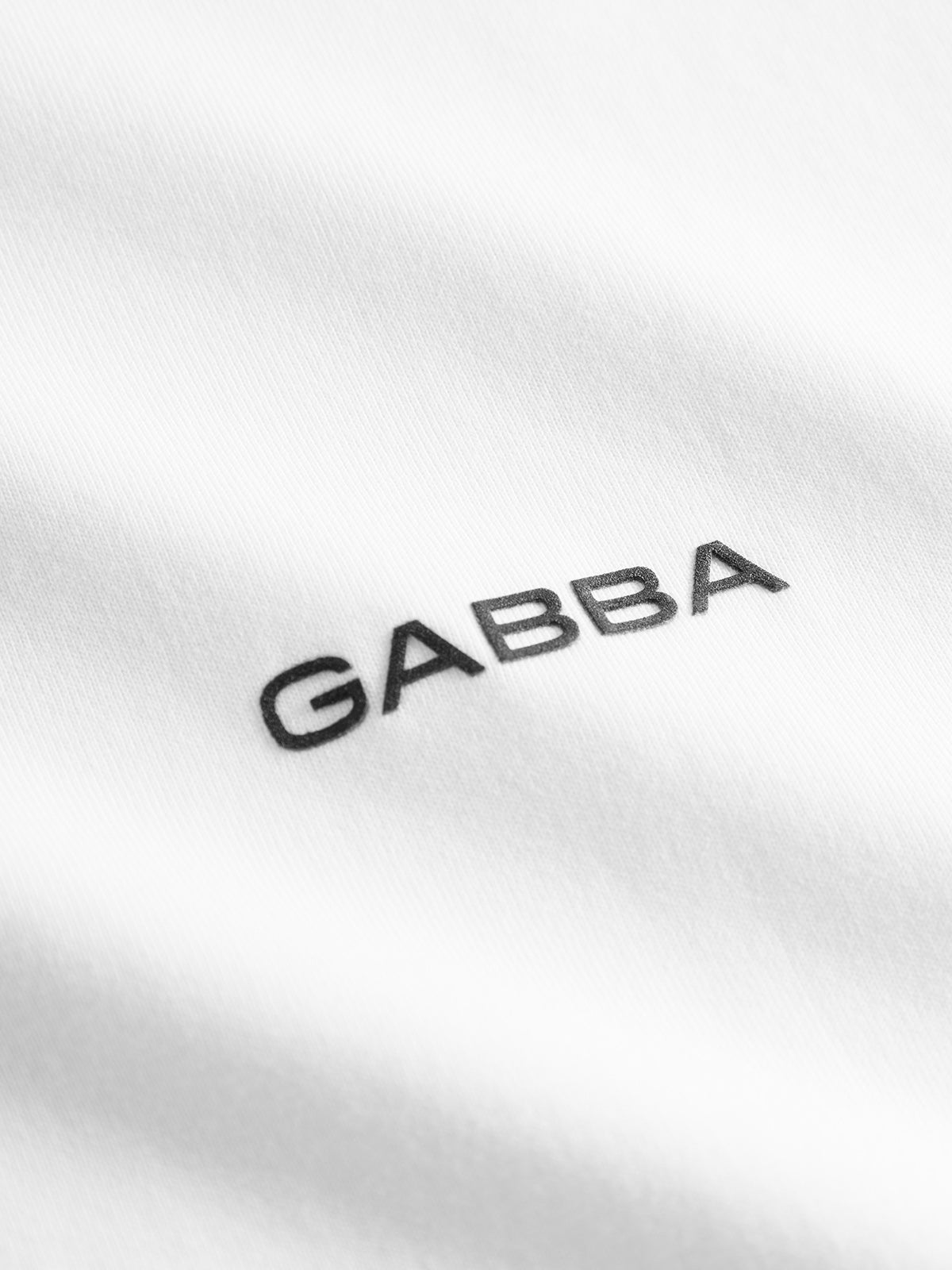 Gabba Dune Logo SS GOTS - White