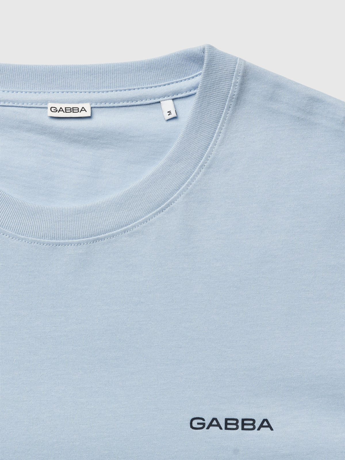 Gabba Dune Logo SS GOTS - Cashmere Blue