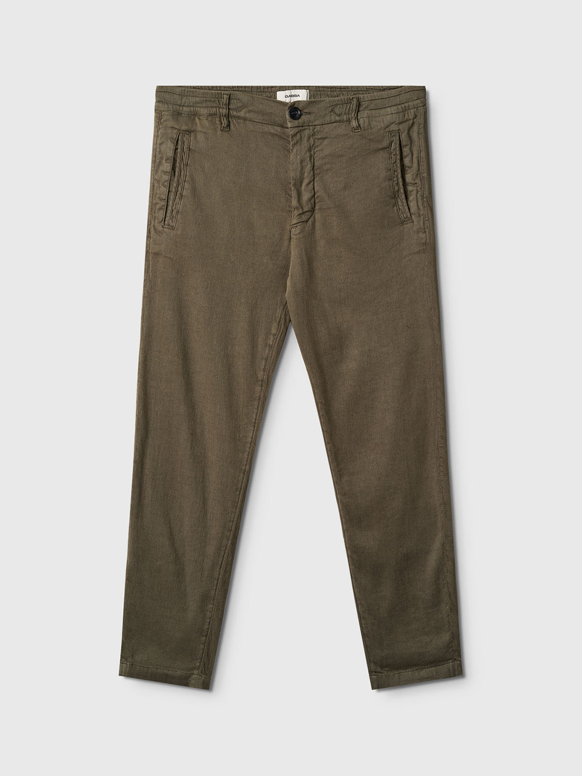 Gabba Monza Twill Linen - Dusty Olive