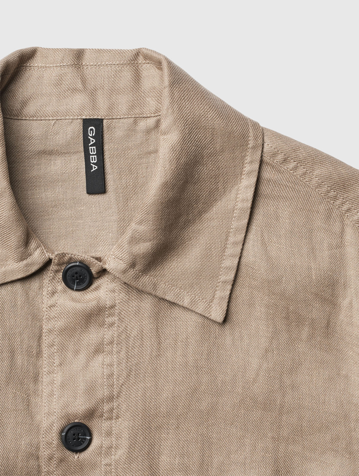 Gabba Peter Linen LS - Coriander