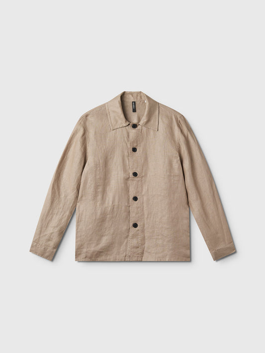 Gabba Peter Linen LS - Coriander