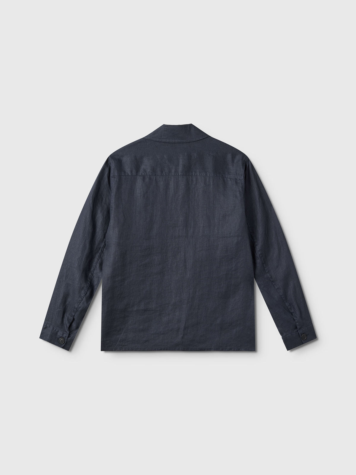 Gabba Peter Linen LS - Dress Blue
