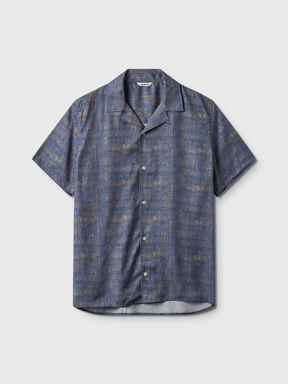 Gabba Christ Tencel ™ Fusion Resort SS - Blue Pattern