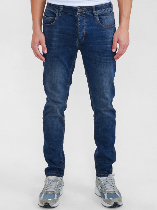 Gabba Rey K3606 Mid Blue Jeans - Mid Blue Denim