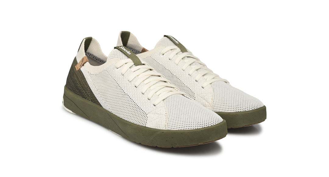 Saola Cannon Knit M 2.0 White / Burnt Olive