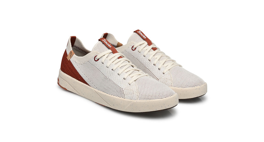 Saola Cannon Knit W 2.0 White / Burgundy