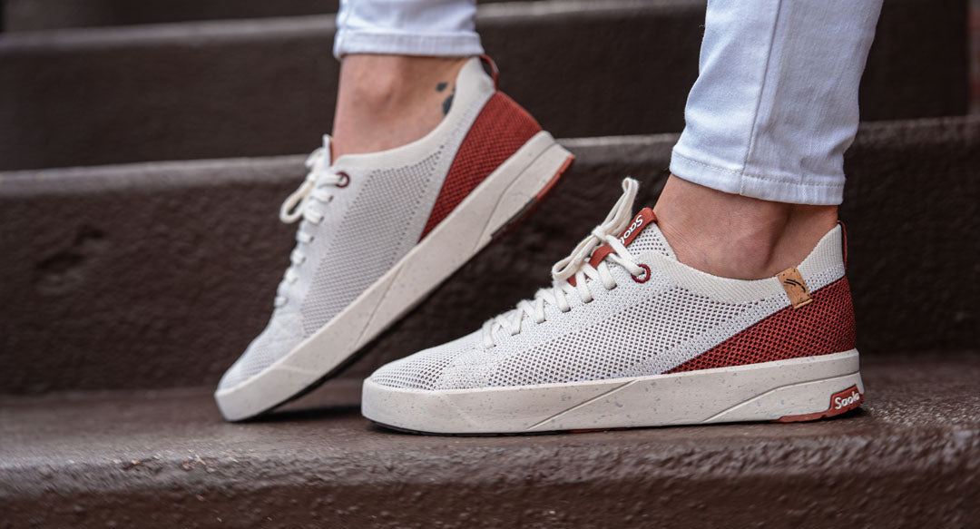 Saola Cannon Knit W 2.0 White / Burgundy