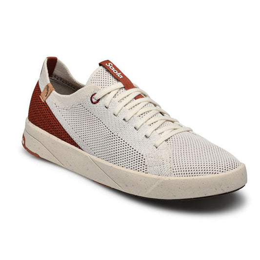 Saola Cannon Knit W 2.0 White / Burgundy