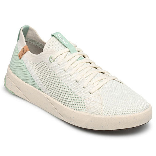 Saola Cannon Knit W 2.0 White / Cameo Green