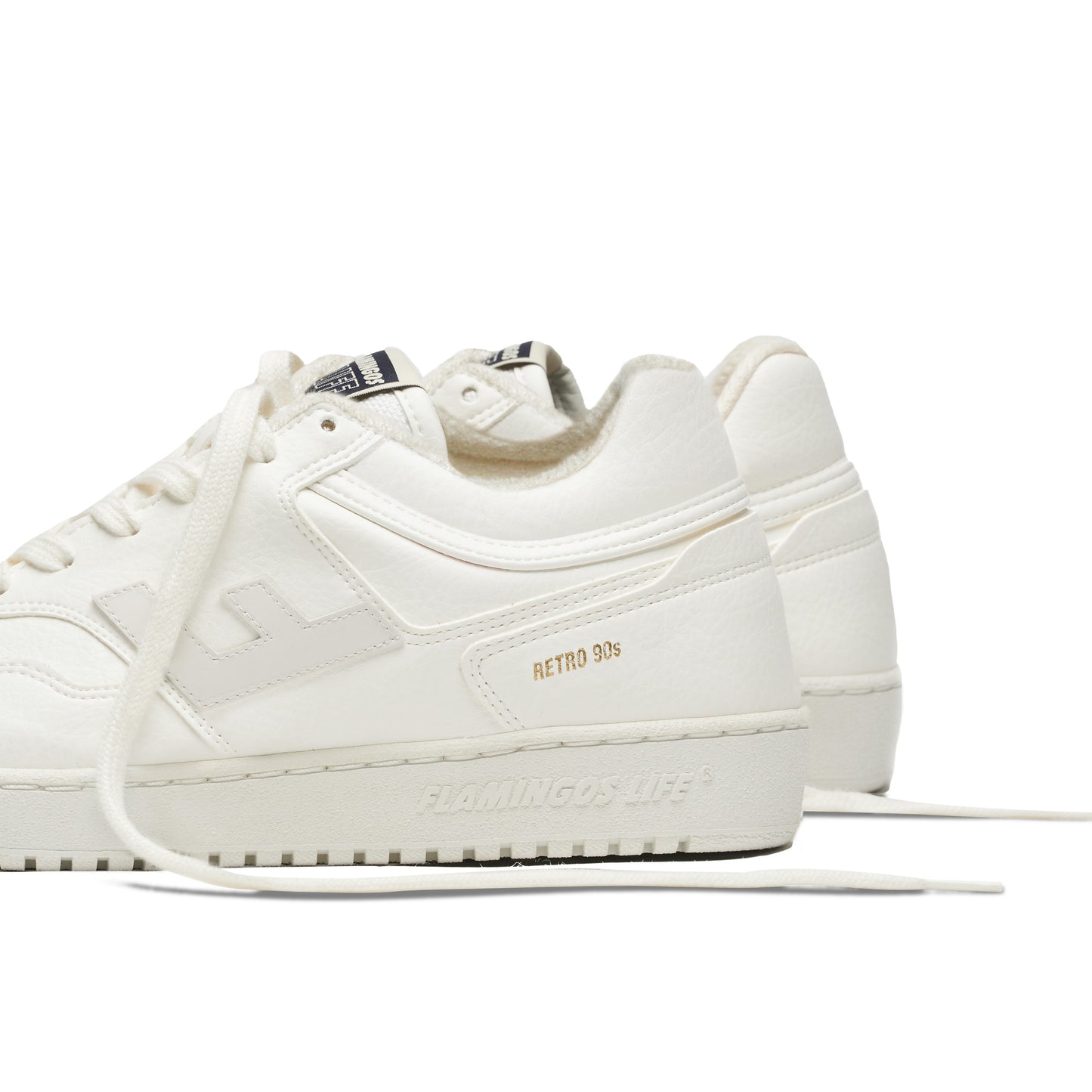 Flamingos' Life Retro 90S All White